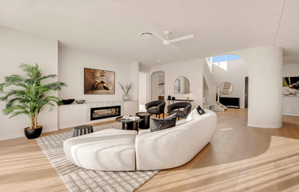 broadbeach luxury home timber floors by Evolved Floors